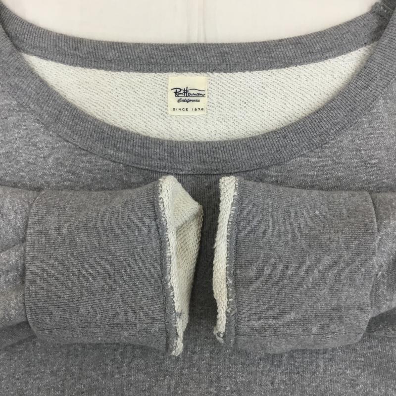 ロンハーマン Ron Herman トレーナー 長袖 XL 無地 灰 / グレー /  メンズ USED 古着 中古 10141215