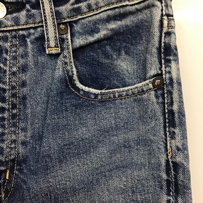 スライジーンズ SLY JEANS パンツ デニム、ジーンズ 0309AB12-0030 スキニー 25 無地 青 / ブルー /  レディース USED 古着 中古 10113003