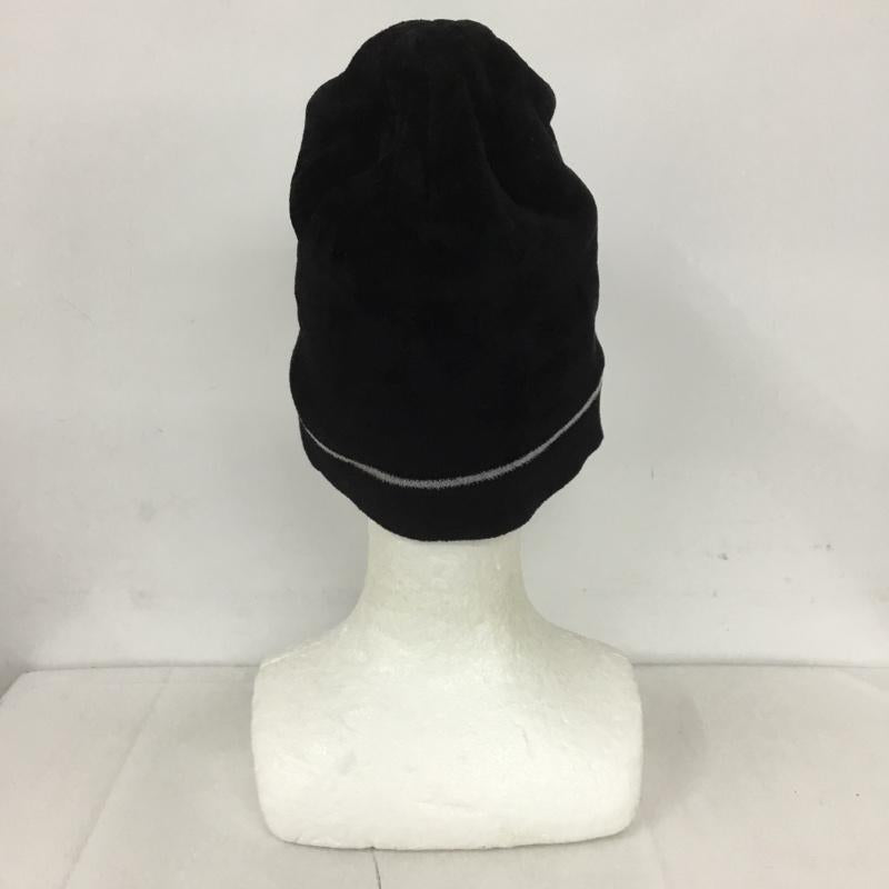 アベイシングエイプ A BATHING APE 帽子 ニット帽 ビーニー ワンポイント 黒 / ブラック /  メンズ USED 古着 中古 10124407