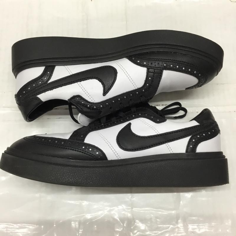 ナイキ NIKE スニーカー スニーカー DH2482 101 KWONDO1 PEACEMINUSONE G-Dragon 27.5cm 箱有 27.5cm 刺繍 黒 / ブラック / X 白 / ホワイト /  メンズ USED 古着 中古 10119648