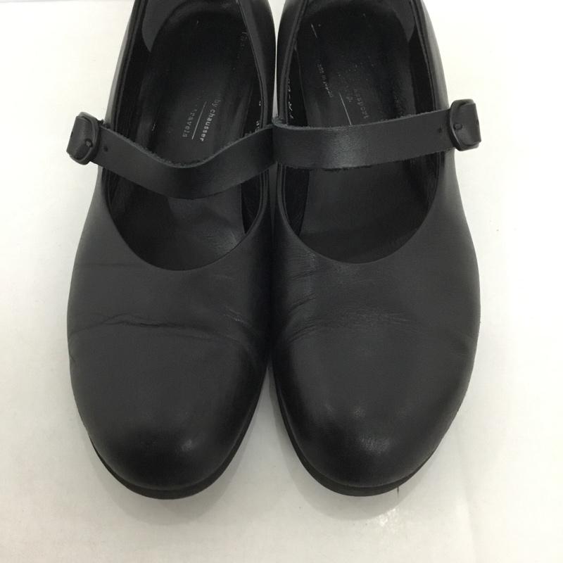 ショセ chausser パンプス パンプス TR-006 ワンストラップ ヒールシューズ 35 無地 黒 / ブラック /  レディース USED 古着 中古 10128816