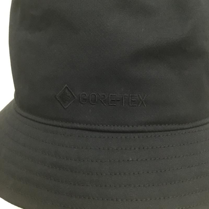ナナミカ nanamica 帽子 ハット GORE-TEX Hat ゴアテックスハット バケット SUPF032 ロゴ、文字 黒 / ブラック /  メンズ USED 古着 中古 10108205