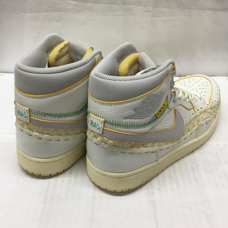 ナイキ NIKE スニーカー スニーカー FD2565-100 AIR JORDAN 1 RETRO HIGH OG SP 28cm 箱有 UNION BEPHIES BEAUTY SUPPLY 28.0cm ロゴ、文字 白 / ホワイト / X 灰 / グレー / X 橙 / オレンジ /  メンズ USED 古着 中古 10112503