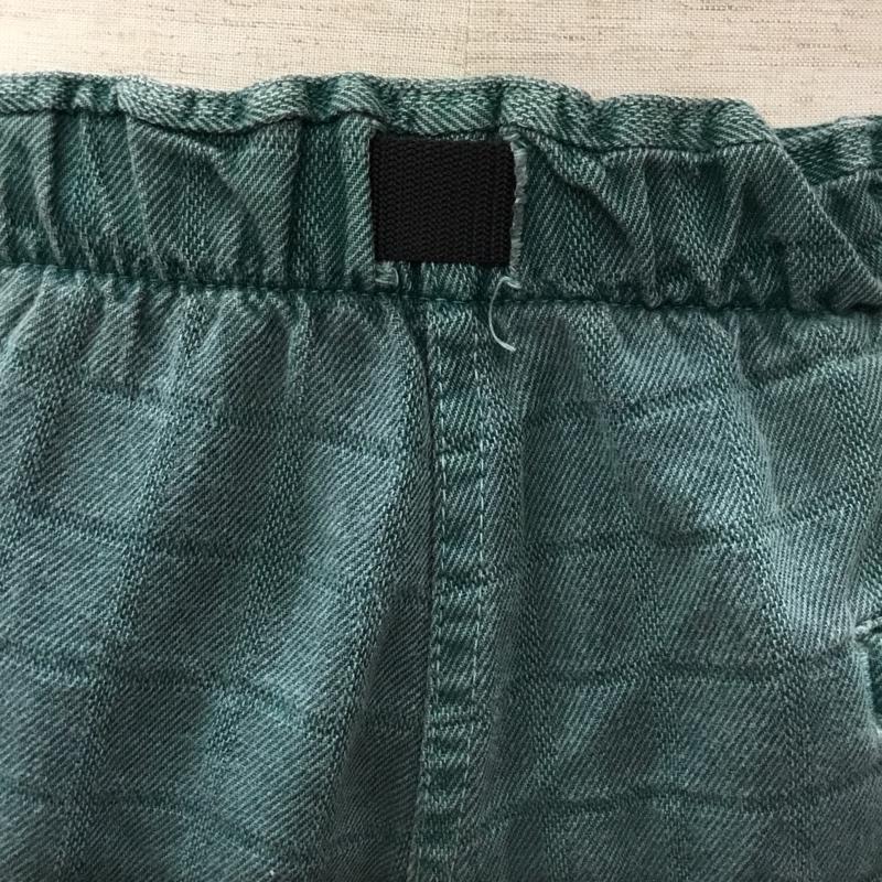 グラミチ GRAMICCI パンツ ショートパンツ ハーフパンツ ショートパンツ カジュアルパンツ 90s usa製 L ロゴ、文字 緑 / グリーン /  メンズ USED 古着 中古 10115752