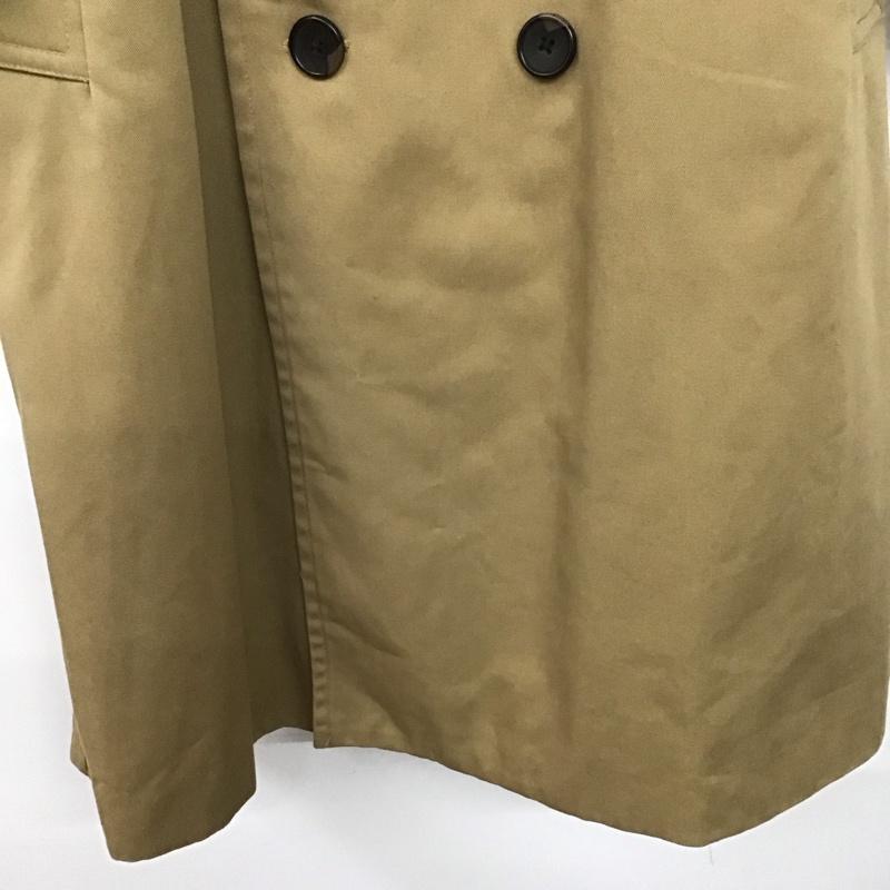 ジーナシス JEANASIS ジャケット、上着 ジャンパー、ブルゾン トレンチコート アウター ロングコートジャケット FREE 無地 ベージュ / ベージュ /  レディース USED 古着 中古 10138300