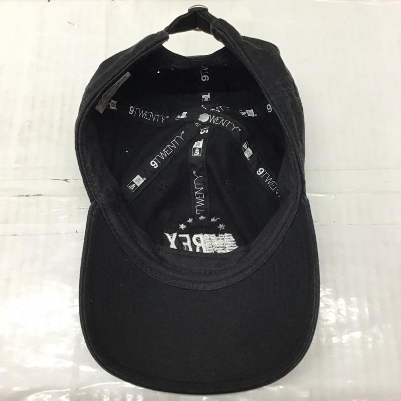 ニューエラ NEW ERA 帽子 キャップ AVIREX ロゴ、文字 黒 / ブラック /  メンズ USED 古着 中古 10115677