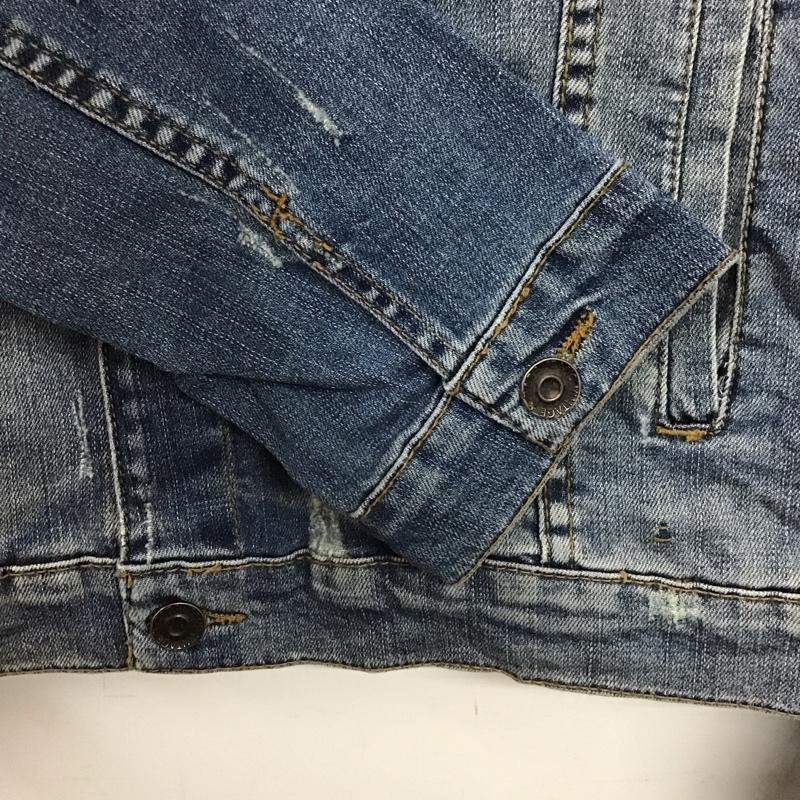 ザラ ZARA ジャケット、上着 ジャケット、ブレザー Gジャン 無地 水色 / ライトブルー /  レディース USED 古着 中古 10140383