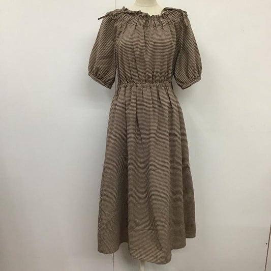 マジェスティックレゴン MAJESTIC LEGON ワンピース ロングスカート M チェック マルチカラー / マルチカラー /  レディース USED 古着 中古 10117245