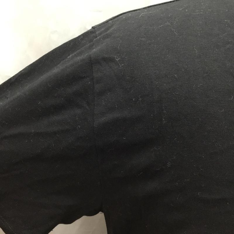 ディーゼル DIESEL Tシャツ 半袖 半袖カットソー プリントTシャツ クルーネックカットソー XL ロゴ、文字 黒 / ブラック /  メンズ USED 古着 中古 10114156