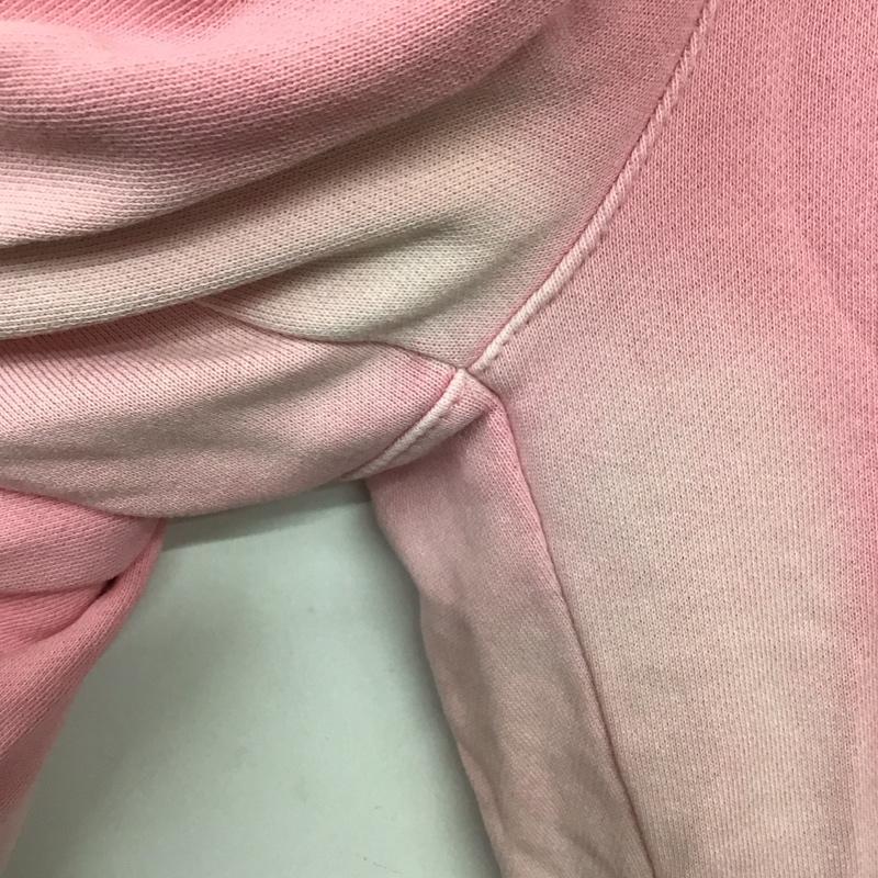 ナインティナインティ 9090 パンツ ワークパンツ、ペインターパンツ スウェットパンツ ワイドパンツ カジュアルパンツ M ロゴ、文字 桃 / ピンク /  メンズ USED 古着 中古 10151168