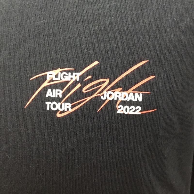 エアジョーダン AIR JORDAN カットソー 長袖 dm0847-010 長袖カットソー クルーネックカットソー スポーツウェア XXL ロゴ、文字 黒 / ブラック /  メンズ USED 古着 中古 10114110