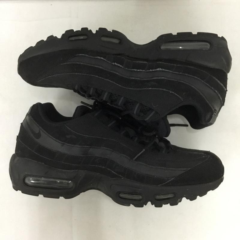 ナイキ NIKE スニーカー スニーカー 609048-092 AIR MAX 95 28cm 28.0cm ロゴ、文字 黒 / ブラック /  メンズ USED 古着 中古 10135518