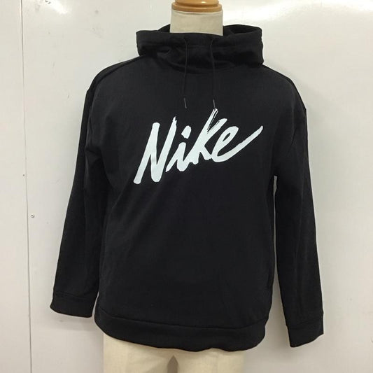 ナイキ NIKE パーカー 長袖 bv5213-011 プルオーバーパーカー スポーツウェア L ロゴ、文字 黒 / ブラック /  メンズ USED 古着 中古 10124728