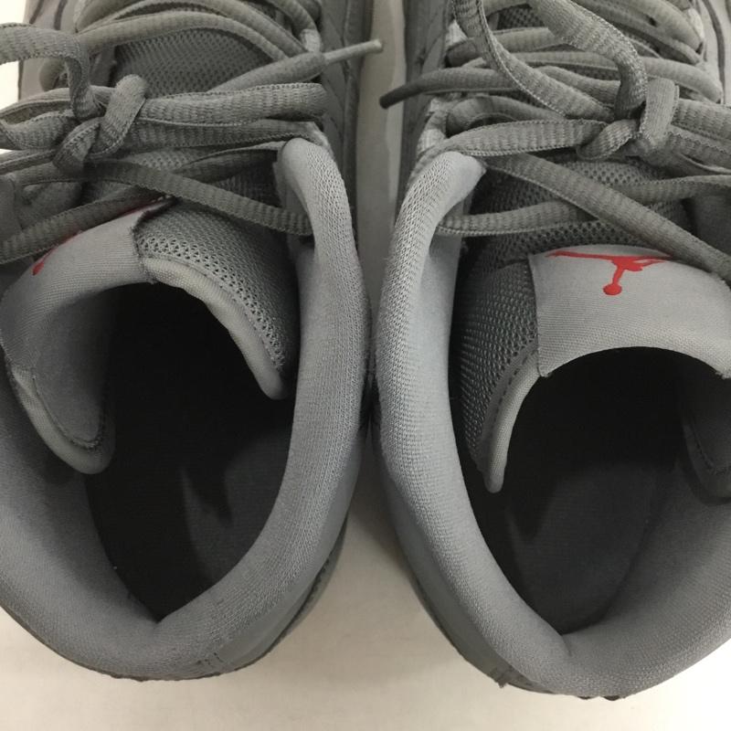 ナイキ NIKE スニーカー スニーカー 820240-005 AIR JORDAN EXECUTIVE 28cm 28.0cm ロゴ、文字 灰 / グレー / X 赤 / レッド /  メンズ USED 古着 中古 10141549