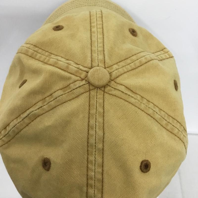 カーハート Carhartt 帽子 キャップ 100141 コットン ロゴ、文字 ベージュ / ベージュ /  メンズ USED 古着 中古 10131950