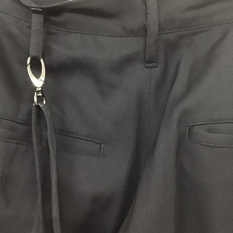 キリュウキリュウ kiryuyrik パンツ ショートパンツ ハーフパンツ ショートパンツ カジュアルパンツ ワイドパンツ M 無地 黒 / ブラック /  メンズ USED 古着 中古 10110435