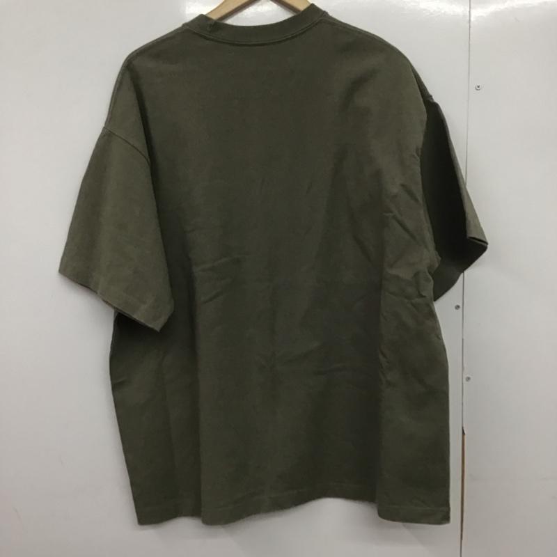 フリークスストア FREAK S STORE Tシャツ 半袖 半袖カットソー 無地Tシャツ クルーネックカットソー M 無地 カーキ / カーキ /  メンズ USED 古着 中古 10148487