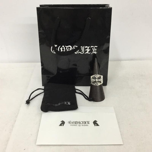 ゴッドサイズ GODSIZE アクセサリー 指輪 Cross Ring クロスリング 21号  銀 / シルバー /  メンズ USED 古着 中古 10136392