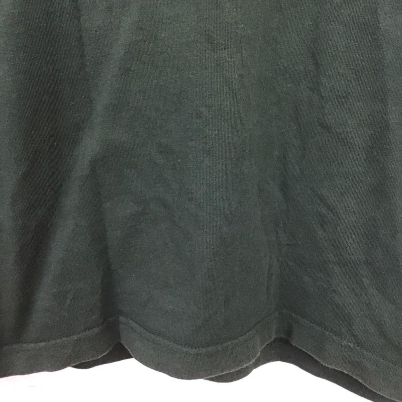 モンベル mont-bell カットソー 長袖 長袖カットソー プリントカットソー クルーネック M ロゴ、文字 カーキ / カーキ /  メンズ USED 古着 中古 10148689