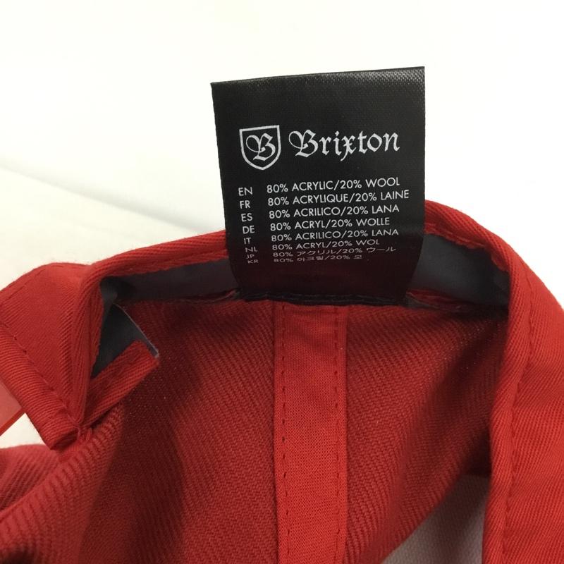 ブリクストン BRIXTON 帽子 キャップ DE2892983953 スナップバック ロゴ、文字 赤 / レッド /  メンズ USED 古着 中古 10131802