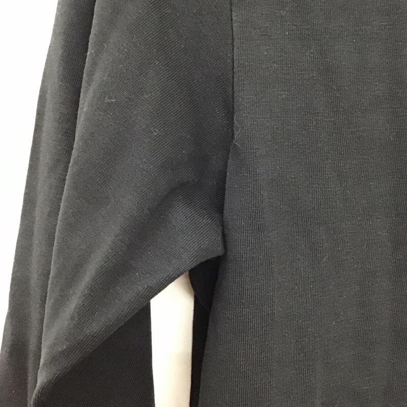 ザノースフェイス THE NORTH FACE Tシャツ 長袖 ロングスリーブ スモールスクエアロゴティー キッズ 150cm 150cm プリント 黒 / ブラック /  ボーイズ USED 古着 中古 10118096