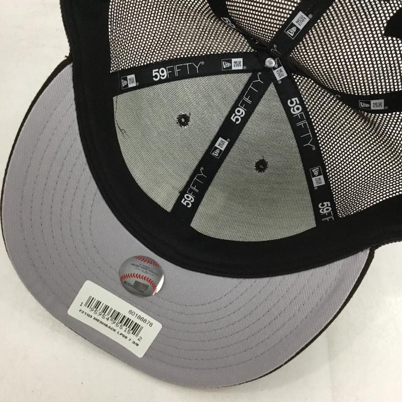 ニューエラ NEW ERA 帽子 キャップ SD サンディエゴ パドレス メッシュキャップ ロゴ、文字 茶 / ブラウン /  メンズ USED 古着 中古 10150596