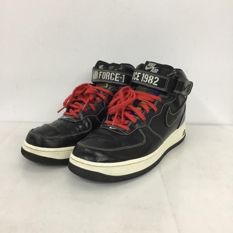 ナイキ NIKE スニーカー スニーカー DV1029-010 AIR FORCE 1 MID 07 LV8 26.5cm 26.5cm ロゴ、文字 黒 / ブラック /  メンズ USED 古着 中古 10138631
