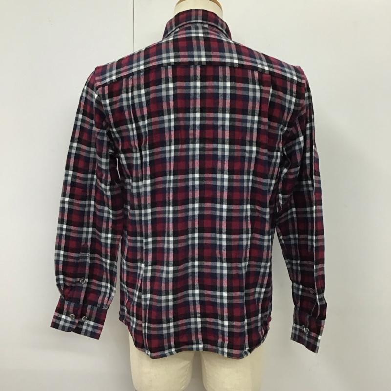 エディーバウアー Eddie Bauer シャツ、ブラウス 長袖 長袖シャツ カラーシャツ ポケットシャツ 長袖カットソー チェックシャツ S チェック マルチカラー / マルチカラー /  メンズ USED 古着 中古 10114987