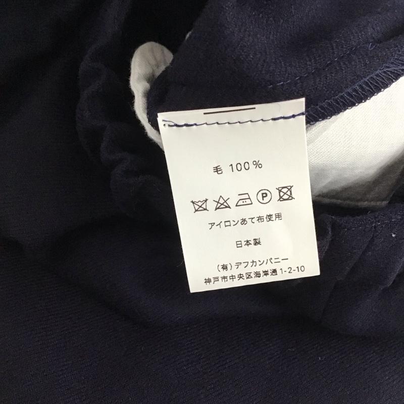 シャルパンティエドゥヴェッソ Charpentier de Vaisseau パンツ スラックス 1 無地 紺 / ネイビー /  レディース USED 古着 中古 10141310
