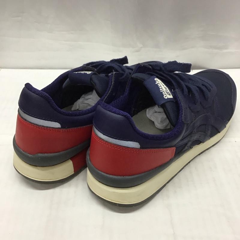 オニツカタイガー ONITSUKA TIGER スニーカー スニーカー D8J0Q TIGER ALLY 27.5cm 箱有 27.5cm ロゴ、文字 紺 / ネイビー / X 赤 / レッド / X 白 / ホワイト /  メンズ USED 古着 中古 10113423