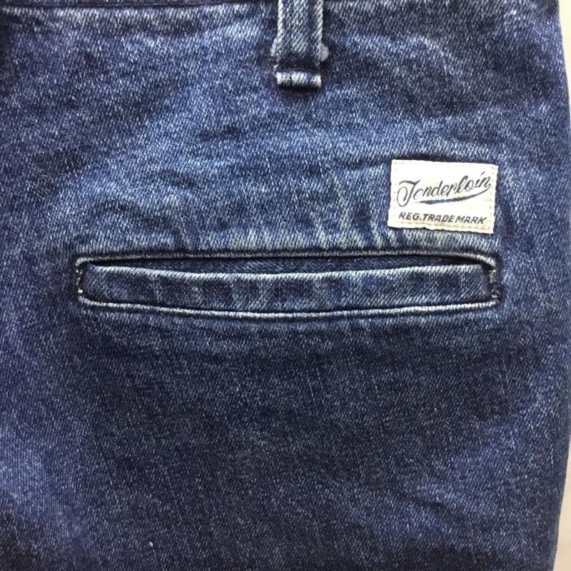 テンダーロイン TENDERLOIN パンツ ショートパンツ デニムショート M 無地 インディゴ / インディゴ /  メンズ USED 古着 中古 10112804