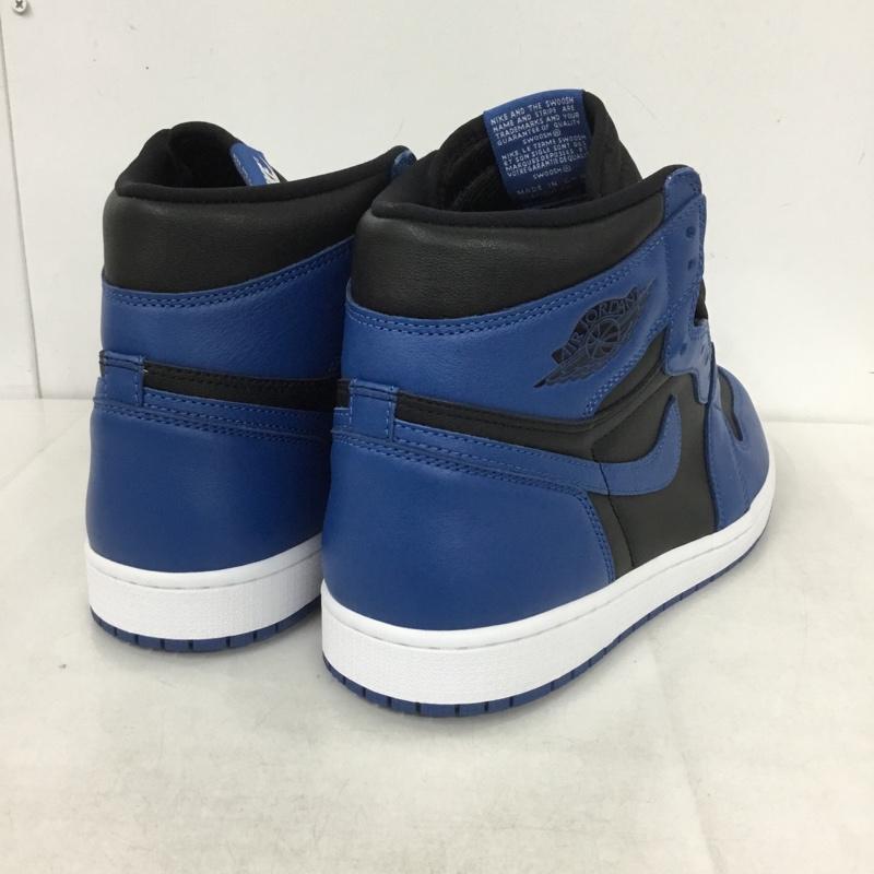 ナイキ NIKE スニーカー スニーカー 555088-404 AIR JORDAN 1 RETRO HIGH OG 29cm 箱有 29.0cm ロゴ、文字 黒 / ブラック / X 青 / ブルー /  メンズ USED 古着 中古 10141921