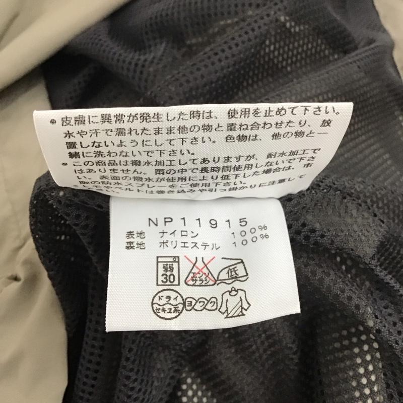 ザノースフェイス THE NORTH FACE ジャケット、上着 ジャンパー、ブルゾン NP11915 ナイロンジャケット ジップアップジャケット カジュアルジャケット L ロゴ、文字 灰 / グレー /  メンズ USED 古着 中古 10110790