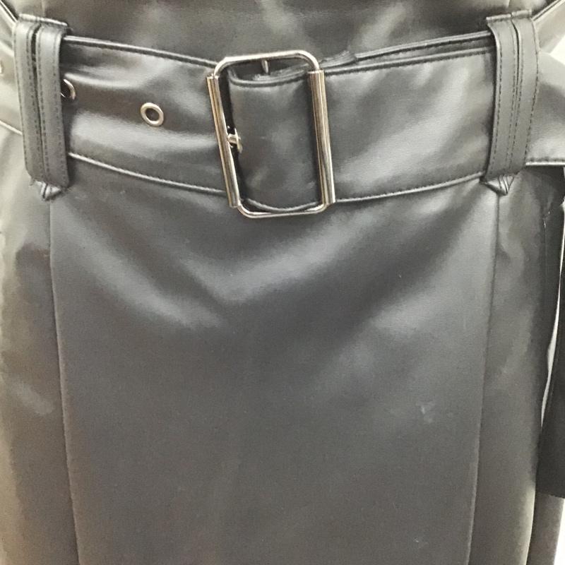 アズールバイマウジー AZUL BY MOUSSY スカート ロングスカート M 無地 黒 / ブラック /  レディース USED 古着 中古 10106133