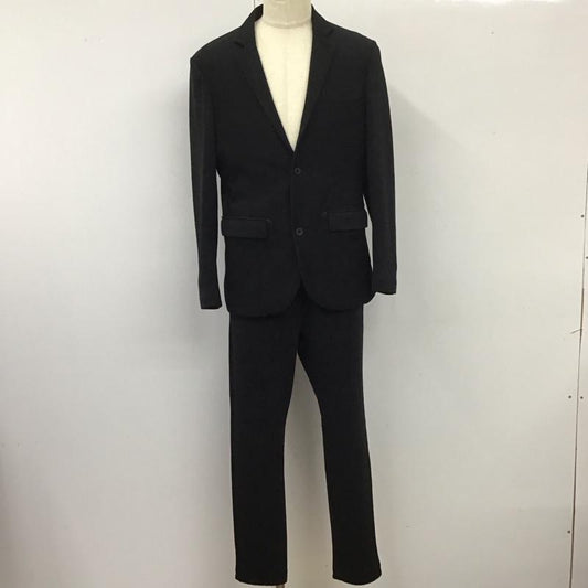 アディダス adidas セットアップ セットアップ セットアップ カジュアルジャケット カジュアルパンツ 2点セット L ロゴ、文字 黒 / ブラック /  メンズ USED 古着 中古 10113772