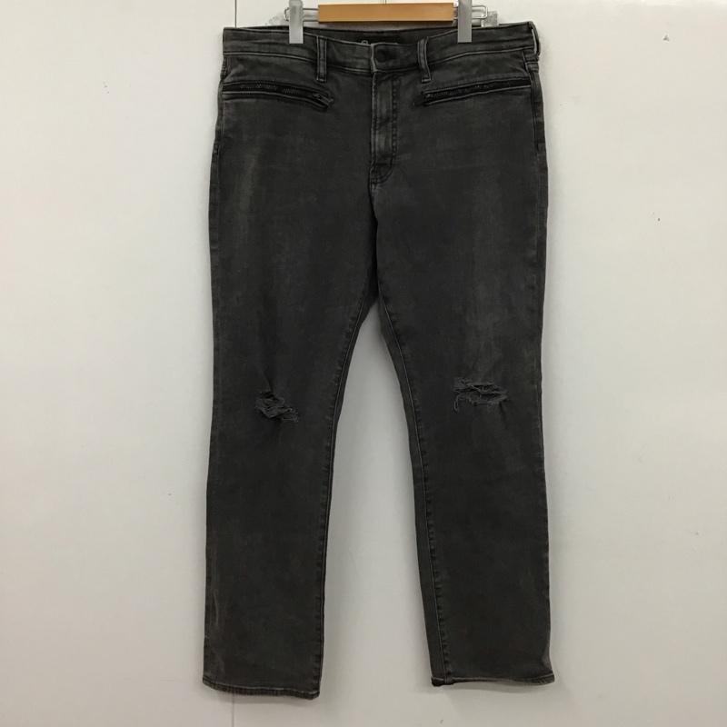 ジーユー GU パンツ デニム、ジーンズ 321-351032 XL 無地 灰 / グレー /  メンズ USED 古着 中古 10123572