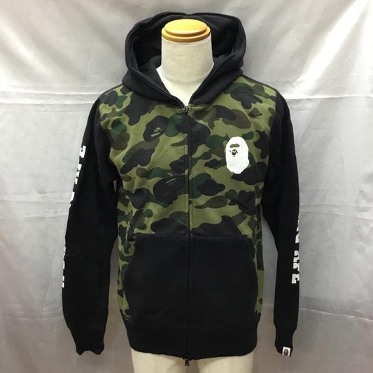 アベイシングエイプ A BATHING APE パーカー 長袖 ジップアップパーカー 長袖パーカー プリントスウェット L カモフラージュ柄・迷彩 マルチカラー / マルチカラー /  メンズ USED 古着 中古 10111291