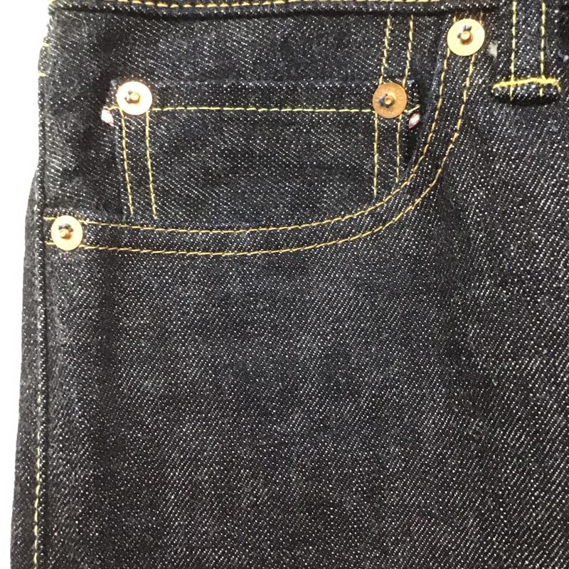 桃太郎ジーンズ MOMOTARO JEANS パンツ デニム、ジーンズ デニムパンツ ワーカージーンズ カジュアルパンツ ワイドパンツ 34インチ 無地 インディゴ / インディゴ /  メンズ USED 古着 中古 10107770