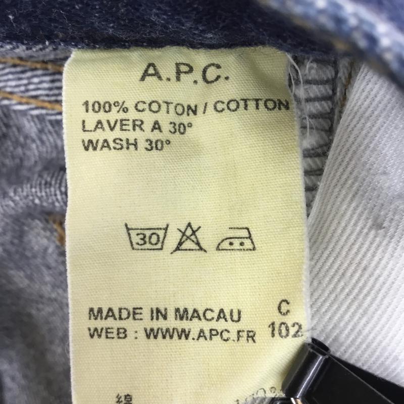 アーペーセー A.P.C. パンツ デニム、ジーンズ 26インチ 無地 インディゴ / インディゴ /  レディース USED 古着 中古 10139914