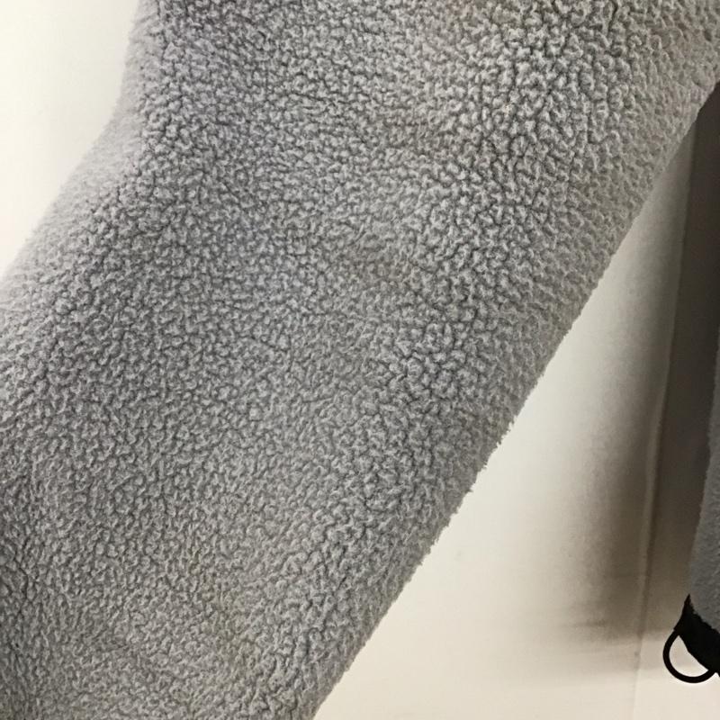 ザノースフェイス THE NORTH FACE ジャケット、上着 ジャケット、ブレザー nf0a3mmtk1c デナリアノラックジャケット フリースジャケット L ロゴ、文字 黒 / ブラック / X 灰 / グレー /  メンズ USED 古着 中古 10128697