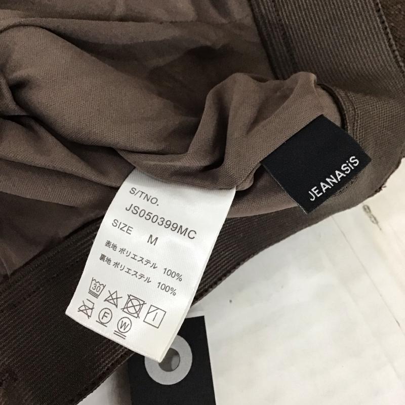 ジーナシス JEANASIS パンツ スラックス js050399mc M 無地 茶 / ブラウン /  レディース USED 古着 中古 10120302