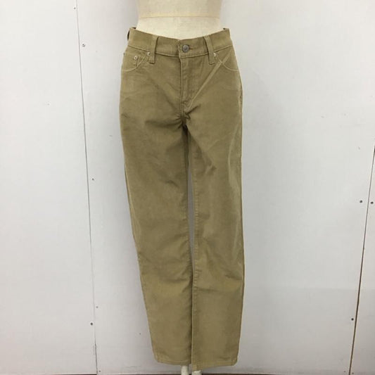 リーバイス Levi s パンツ スラックス 19887-0101 BOYFRIEND テーパードフィット コーデュロイ タグ付き W27 27インチ 無地 ベージュ / ベージュ /  レディース USED 古着 中古 10112348