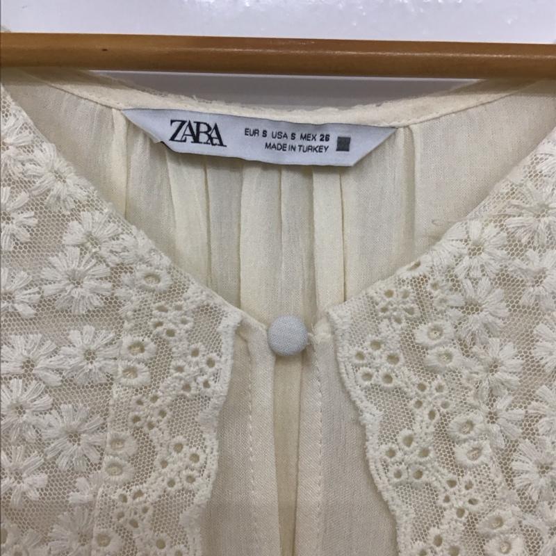 ローリーズファーム LOWRYS FARM シャツ、ブラウス 長袖 S 無地 アイボリー / アイボリー /  レディース USED 古着 中古 10148551