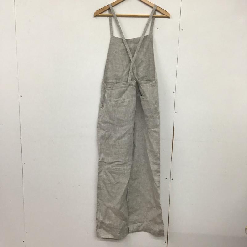 ジャーナルスタンダード レリューム JOURNAL STANDARD relume サロペット・オーバーオール サロペット、オーバーオール 24030462108110 フレンチリネンサロペット 38 無地 灰 / グレー /  レディース USED 古着 中古 10142264