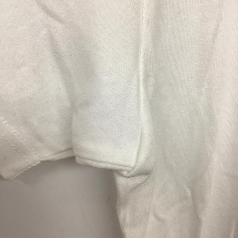 ウォーンフリー WORN FREE Tシャツ 半袖 半袖カットソー プリントTシャツ クルーネックカットソー M プリント 白 / ホワイト /  メンズ USED 古着 中古 10135970