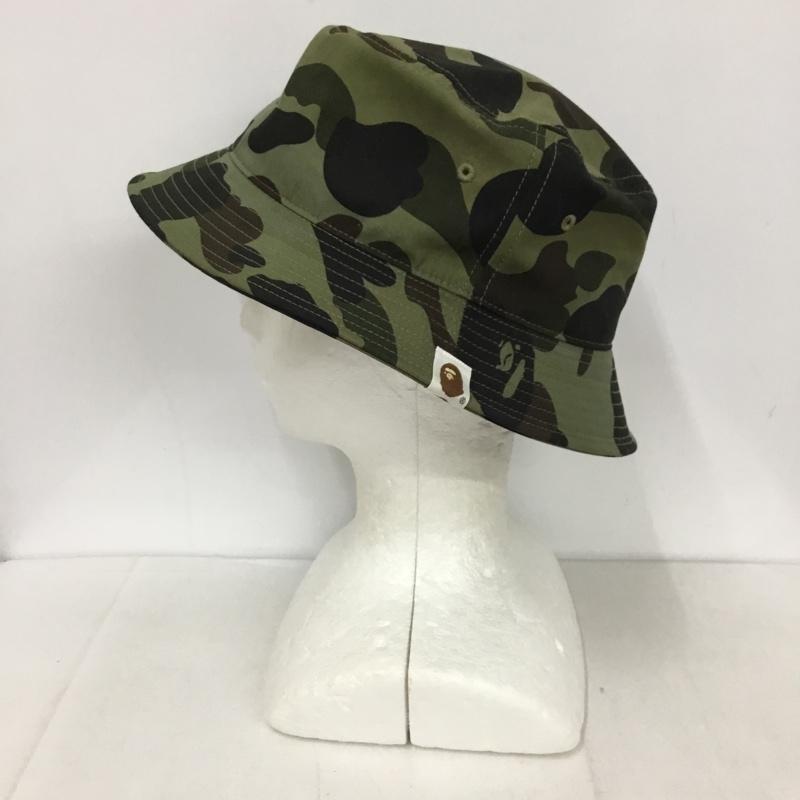 アベイシングエイプ A BATHING APE 帽子 ハット カモフラージュ柄・迷彩 マルチカラー / マルチカラー /  メンズ USED 古着 中古 10130234