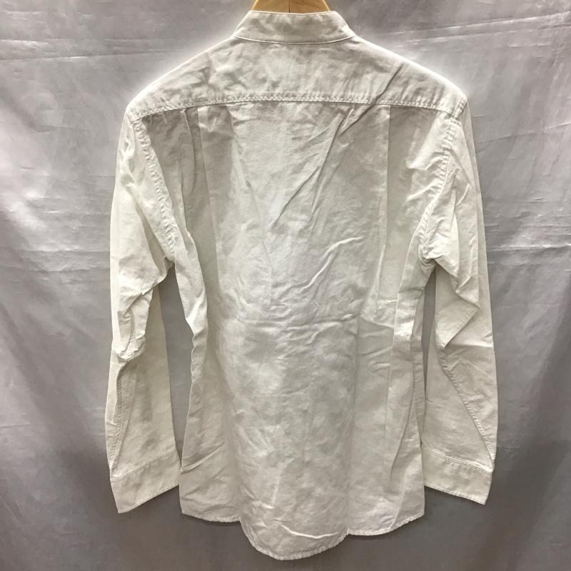 モンベル mont-bell シャツ、ブラウス 長袖 KAMICO 2104768 スタンダードカラーシャツ XS 無地 白 / ホワイト /  メンズ USED 古着 中古 10123438