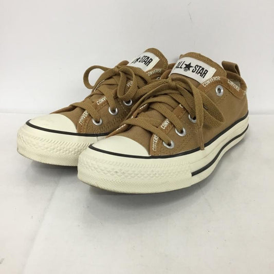 コンバース CONVERSE スニーカー スニーカー 1SC513 ロゴBD スリップ OX 23cm 23.0cm ロゴ、文字 ベージュ / ベージュ /  レディース USED 古着 中古 10132021