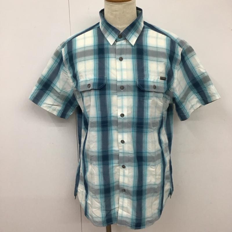 エディーバウアー Eddie Bauer シャツ、ブラウス 半袖 半袖シャツ カラーシャツ 半袖カットソー チェックシャツ L 総柄 マルチカラー / マルチカラー /  メンズ USED 古着 中古 10115304