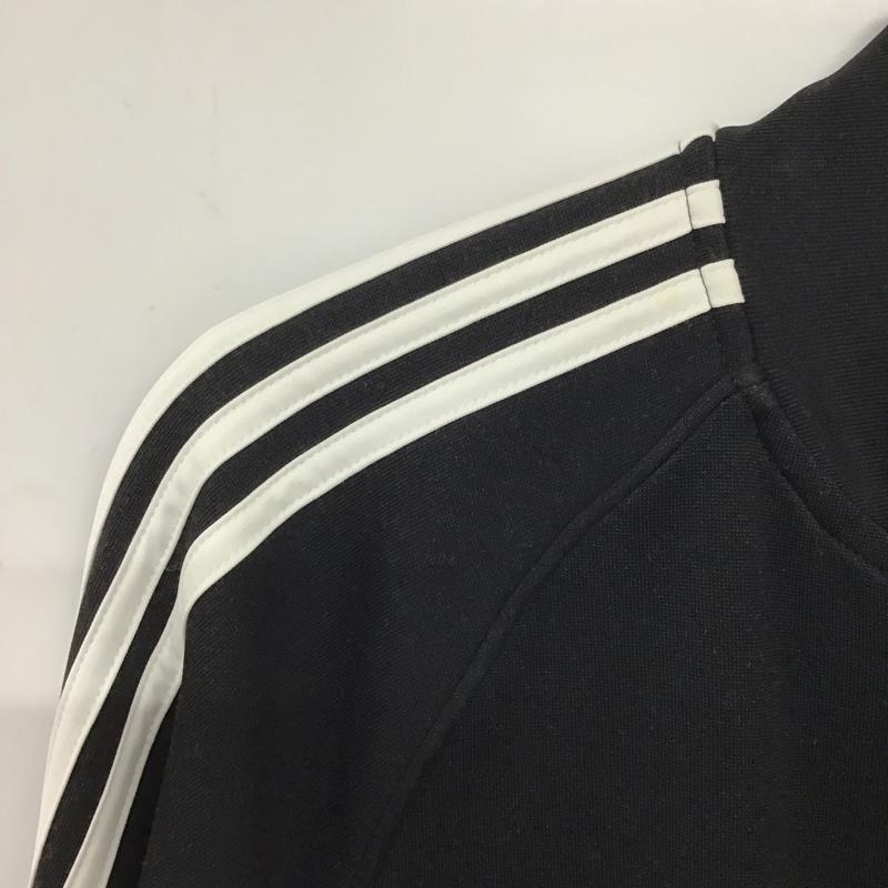 アディダス adidas ジャケット、上着 ジャンパー、ブルゾン bk5921 SSTTRACKTOP ジャージ ジップアップジャケット L ロゴ、文字 黒 / ブラック /  メンズ USED 古着 中古 10145245